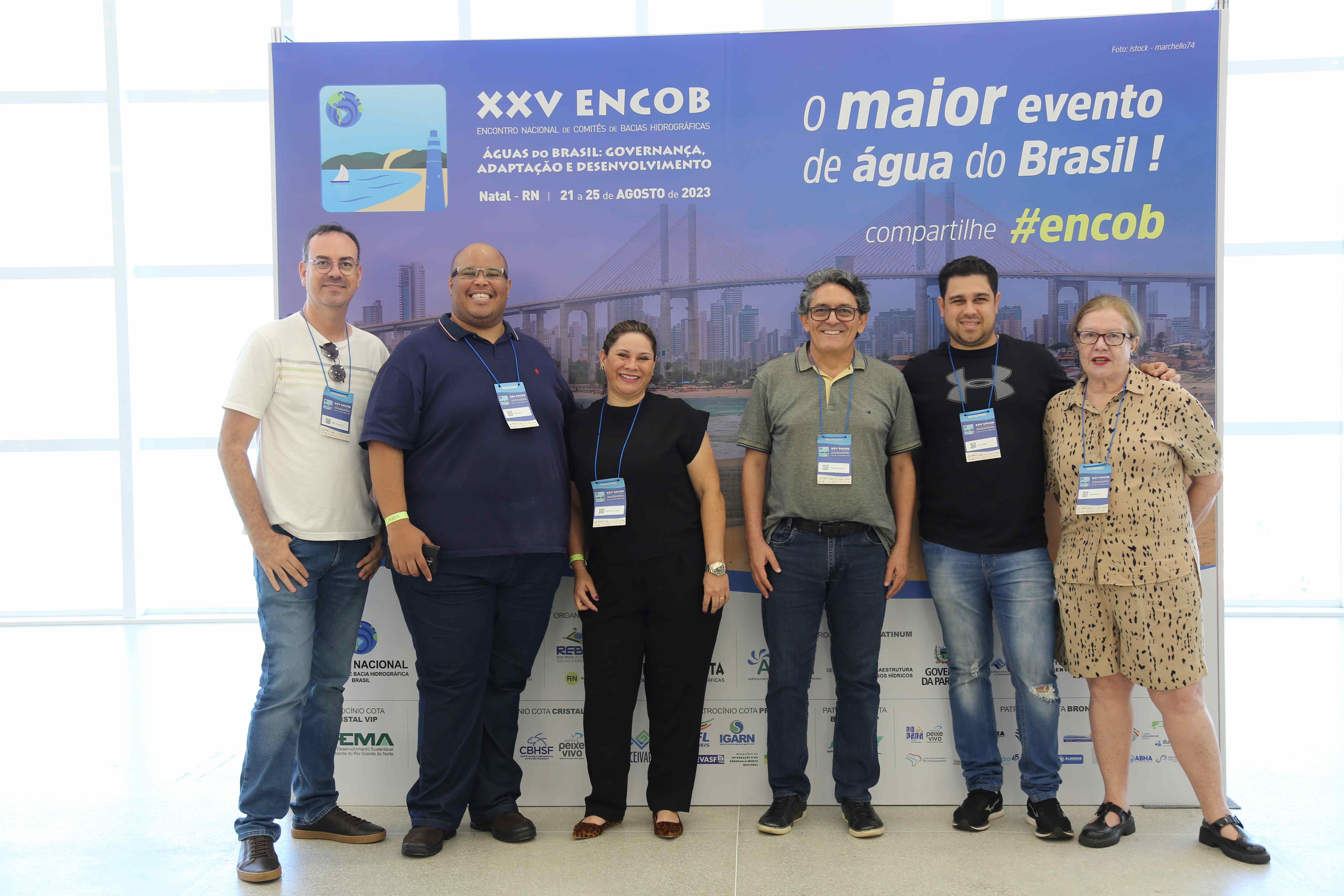 Comitê da Bacia Hidrográfica do Baixo Pardo/Grande marca presença no 25º Encontro Nacional de Comitês de Bacia Hidrográfica em Natal, RN