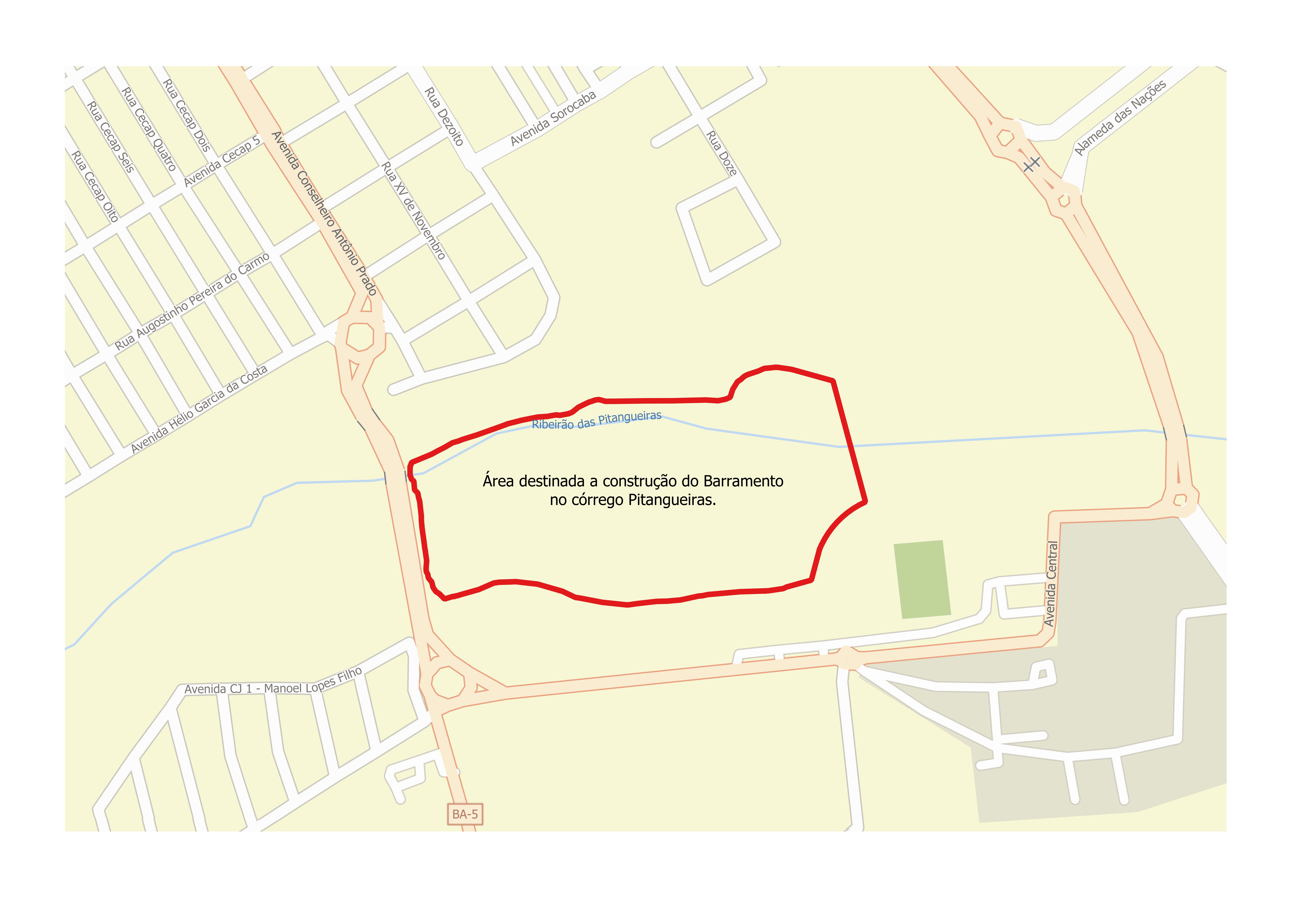 Barramento do Córrego Pitangueiras avança para reforçar segurança hídrica de Barretos