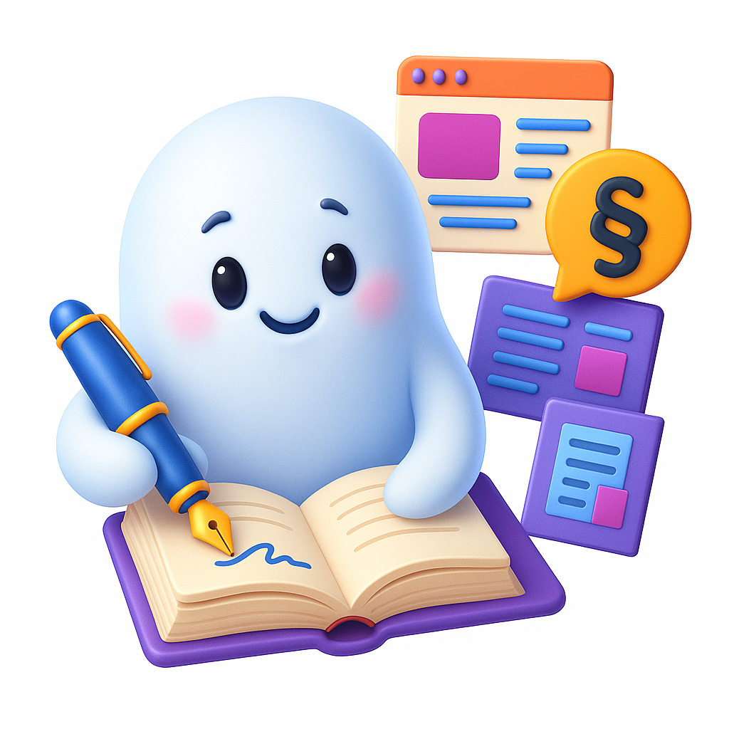 Ghostwriting (livros, discursos, artigos e biografias assinados por terceiros)